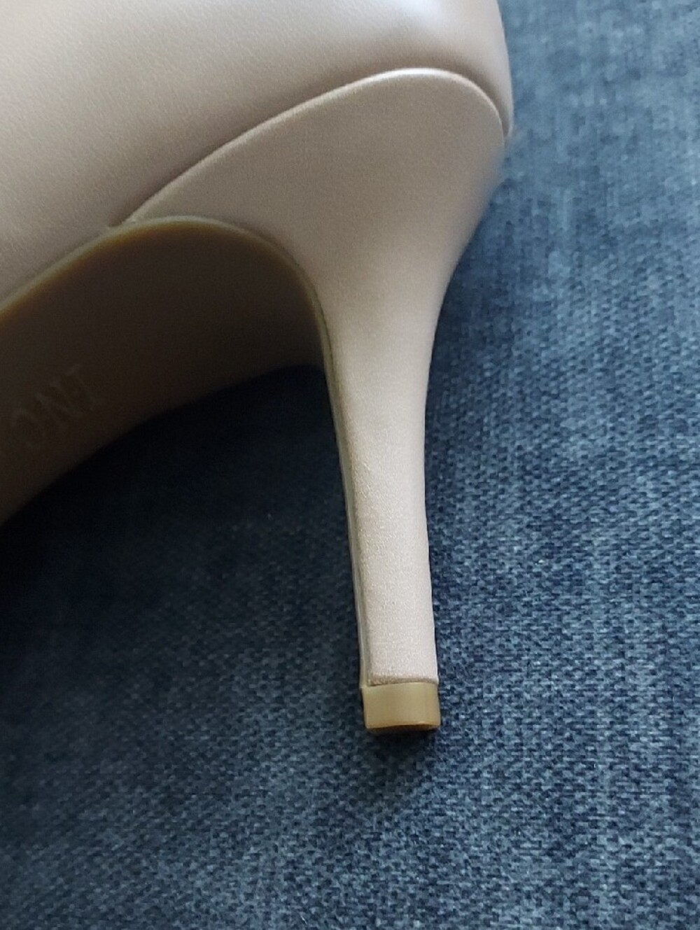 INC International Concepts Nude Pointed-Toe Pumps - Picture 2 of 4
